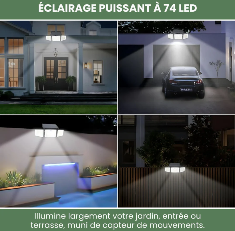 Lampe Solaire Extérieur : Solar 400